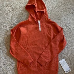 NWT Lululemon all yours hoodie size 4 orange